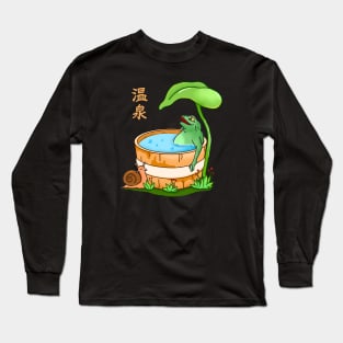 Frog Onsen Long Sleeve T-Shirt